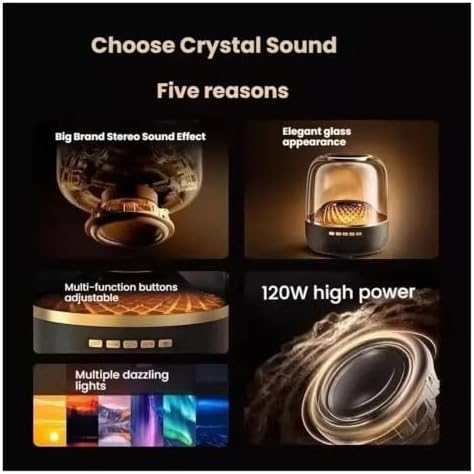 BXGBWKZHRQF Plastic Portable Bluetooth Subwoofer Speaker - 3