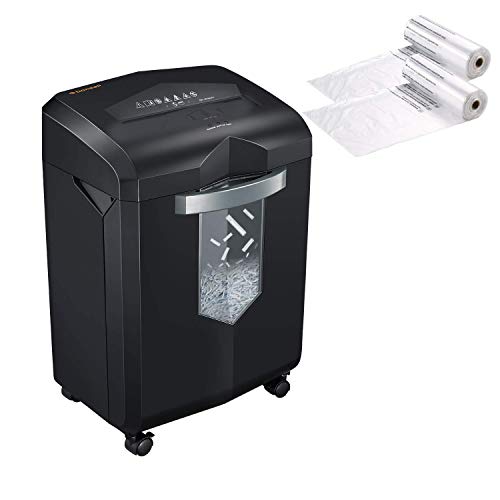 Bonsaii C149-C Heavy Duty 18- Sheet Shredder and 50 Shredder Bags