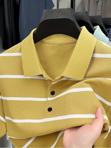 Image of TAGAS Men's Short Sleeve Polo Shirt, Button Up Collar | T-Shirt for Mens | Casual T Shirt for Men | (MT-7)