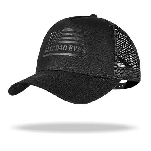 Image of Oversize XXL American Flag Trucker Hat | Big Heads, Adjustable Mesh Snapback, Baseball Cap, 3D Embossed Flag
