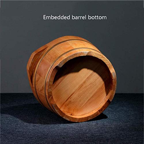 Balde de Madera para Baño de Pies Natural y Resistente miniatura 2