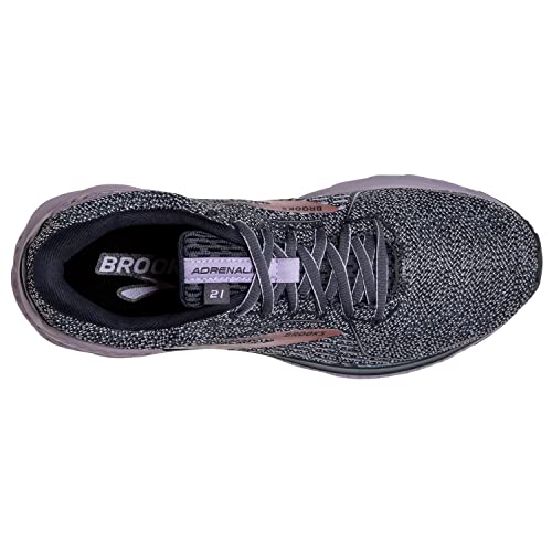 Image of Brooks Women's Adrenaline GTS 21 Supportive Running Shoe - Ombre /Lavender /Metallic - 9.5 Medium