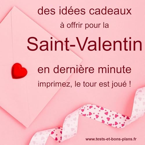 Saint-Valentin : id&eacute;es cadeaux de derni&egrave;re minute