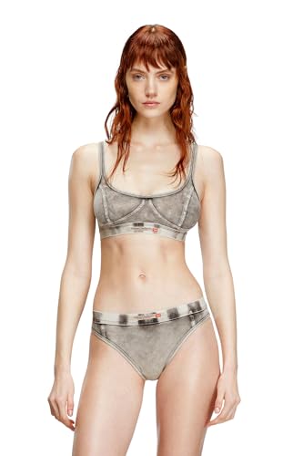 Diesel Soutien-gorge en coton pour femme A175700SHAN, gris, L