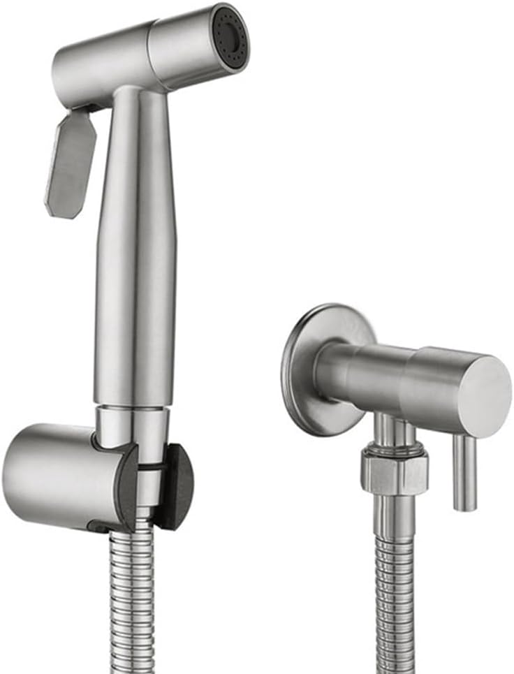 Handheld Toilet Bidet Sprayer with Bidet Shower Hygienic Shower Wall Mounted Toilet Bidet Spray(E)