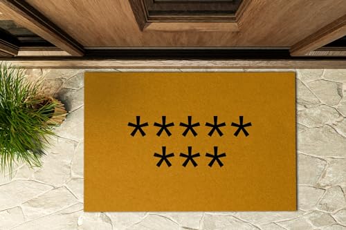 Tapis d'entrée extérieur durable et résistant aux intempéries Star Glow - 5