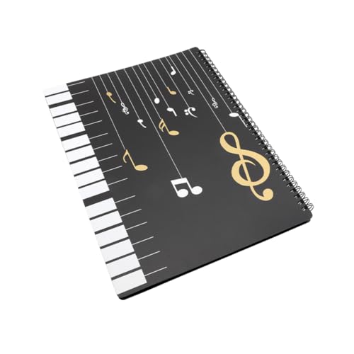 LIOOBO Music Binder A4 Size Insert Pockets Sheet Music Folder File Organizer Piano Score Folder