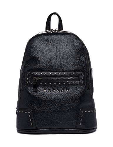 Preisvergleich Produktbild Replay Damen Fw3852.000.a0316a Rucksack, Schwarz (Black), 13x31x24 cm