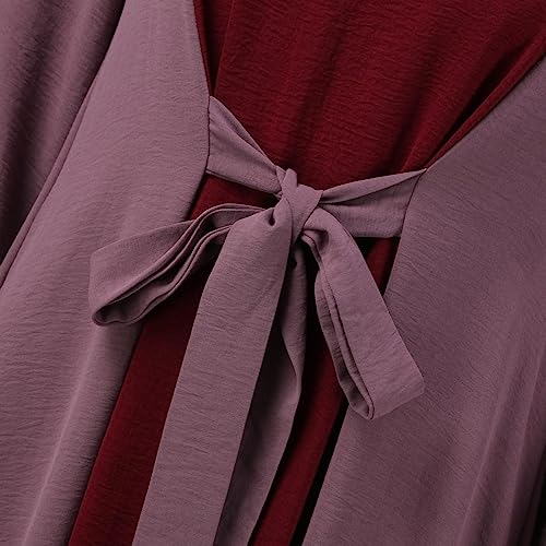 Robe musulmane ample avec hijab pour prier confortablement - 6