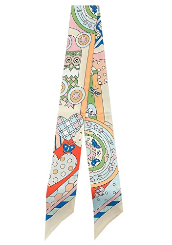 Bag Handbag Handle Ribbon Scarf Hair Head Band Neck Scarf Neckerchief Scarf Fashion with Gift Packed