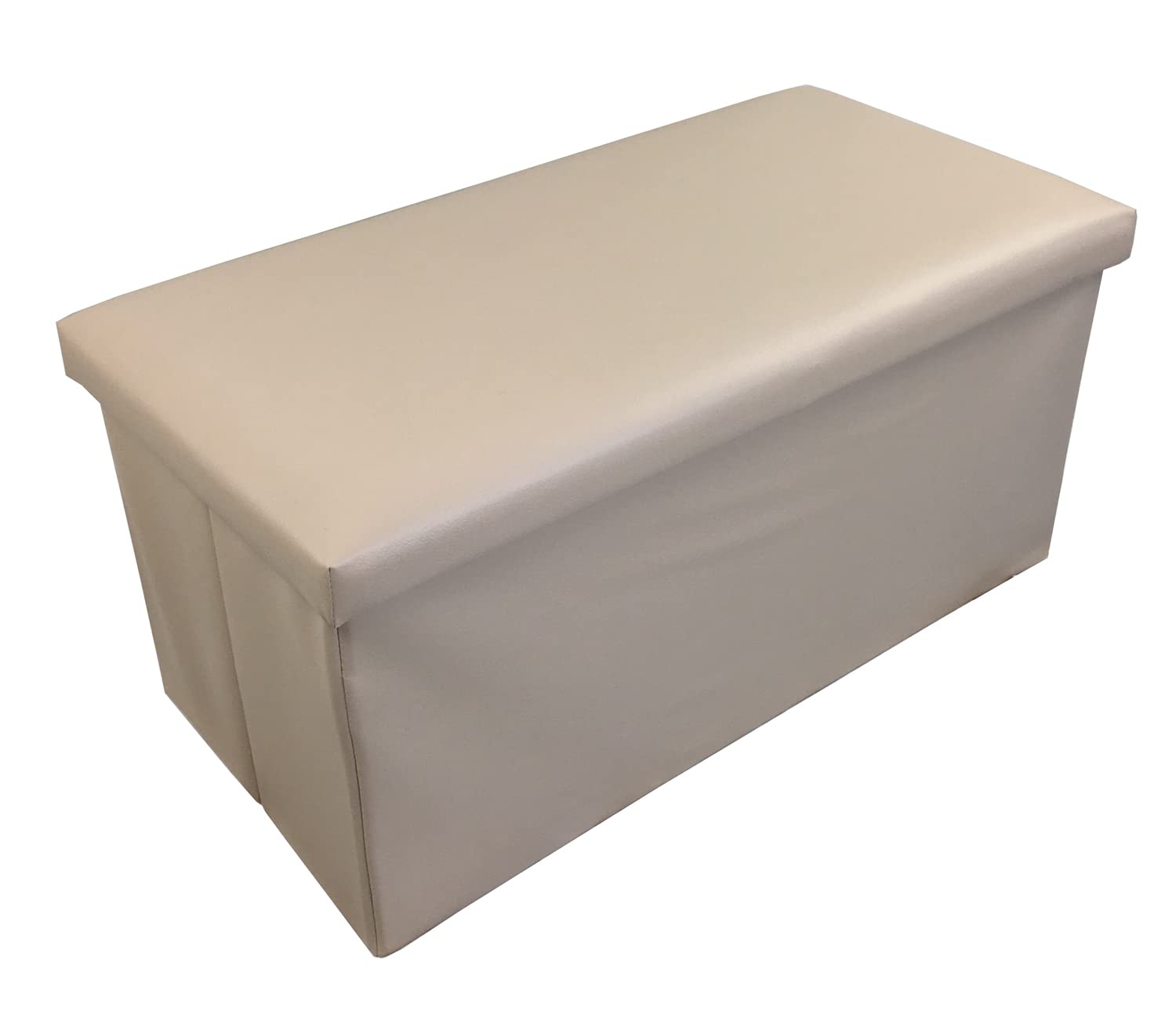 Scatola Salvaspazio Tessuto Rigida 50x40x25 Cm Pieghevole Contenitore Vestiti Abiti Nero 86202639