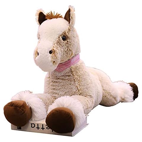sofipal Large Horse Stuffed Animal Plush Toy,Giant Pony Unicorn Plush Doll Gifts for Kids,Valentines,Christmas 35.4" Cover