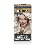 Jerome Russell Bblonde Blonding Kit, Permanent Lightener, Permanent Blonde Bleach Hair Dye, Professional Results, With Avocado Oil, Lifts 8-9 levels – Blonding Kit No 1