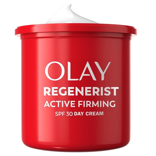 Olay Regenerist Tagescreme Gesicht SPF30 Refill. Anti-Falten + Straffende Pflege mit SPF30, Niacinamid und Peptiden. Erneuert, strafft und spendet Feuchtigkeit. Nicht fettend 50ml