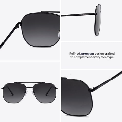 VINCENT CHASE EYEWEAR by lenskart | Square Stylish Sunglasses