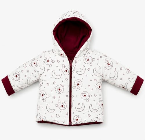 Image of Appukids Full Sleeves Animals Printed Reversible Jacket for Baby Boys Girls Cotton 2 In 1 winter Jacket