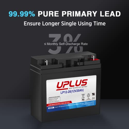 UPLUS 12V 20Ah AGM Battery