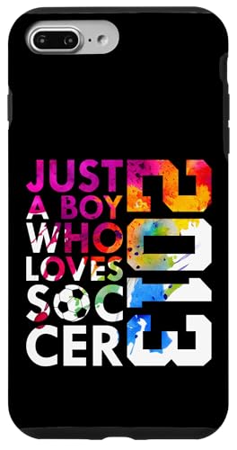 2013 JUST A BOY WHO LOVES Socer FOOTBALL 13th BIRTHDAY�B �X�}�z�P�[�X iPhone 7 Plus/8 Plus �p