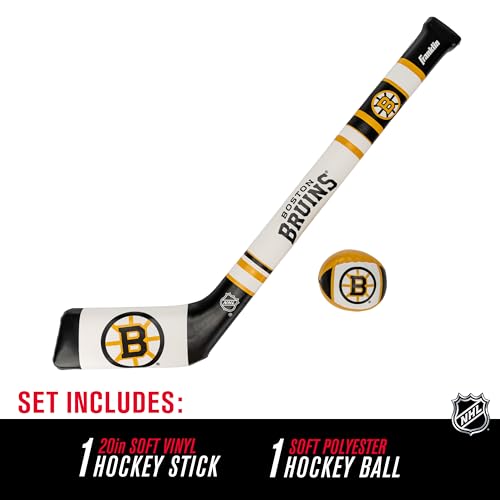Image of Franklin Sports NHL Team Mini Soft Hockey Stick Set - NHL Team Soft Foam Mini Hockey Stick and Ball - Great Toy for Kids