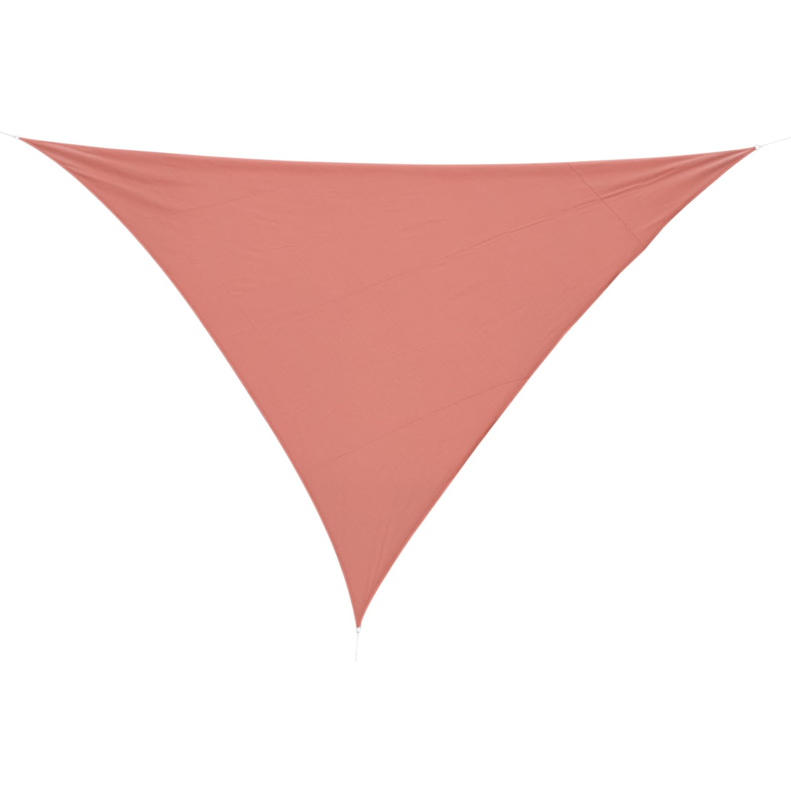 Outsunny Voile d'Ombrage Triangulaire Grande Taille 4x4x4m UV Rouge Rouille | Polyéthylène Haute Densité