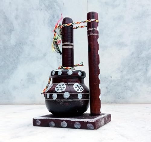 Best Janmashtami Decorations from Amazon India 91 Narayan Product Wooden Dhai Handi ladu Gopal | Janamasthmi Decora...