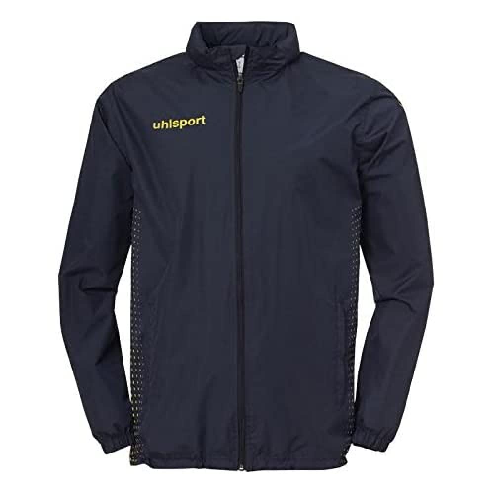 Uhlsport Uhlsh Men Score Rain Jacket Men's Rain Jacket - Marine/Fluo Yellow, XX-Large