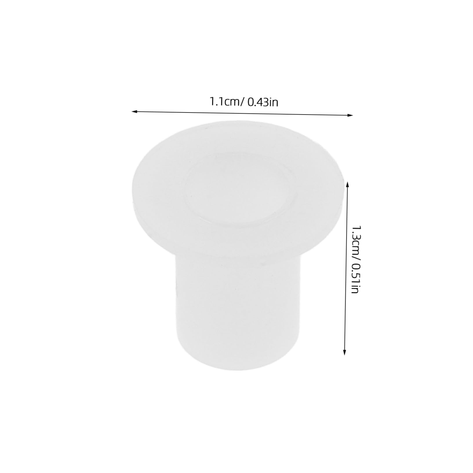 BESTonZON 40Pcs Inline Roller Sleeve Durable Side Plugs for Skates Lightweight Wheel Spacers with Inner Bearings for Smooth Skating Experience