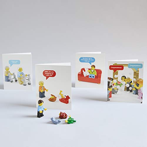 Lego<< Minifigure Notes: 20 Notecards and Envelopes - Image 16