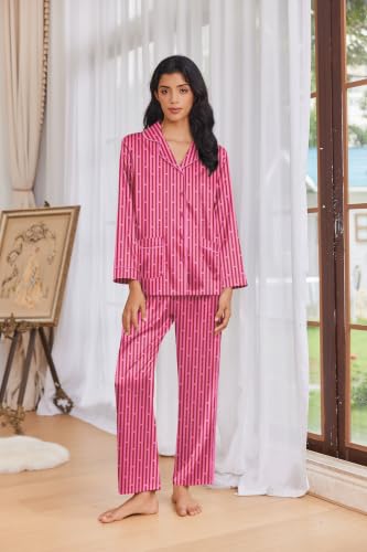 Women's Satin Pajama Sets - image 2