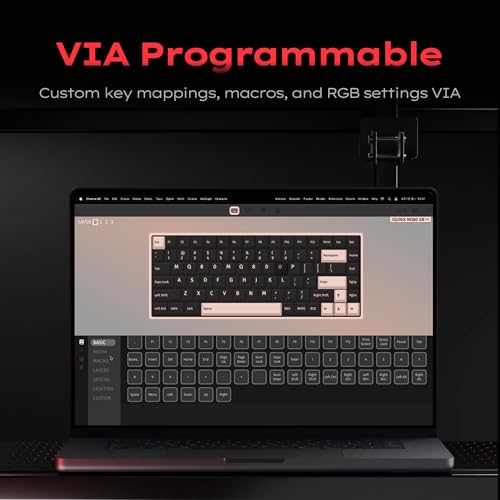 Image of IQUNIX MQ80 Low Profile Mechanical Keyboard (White)