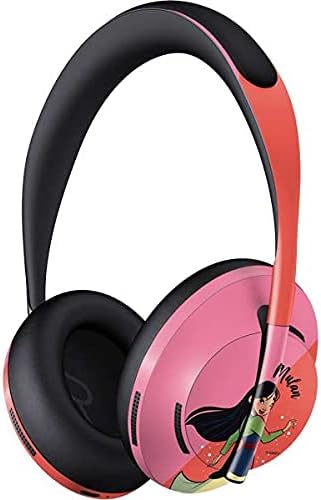 Skinit Decal Audio Skin Compatible with Bose Noise Cancelling Headphones 700 - Officially Licensed Disney Princess Mulan Art Design