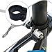 kowaku Bicycle Seat Tube Clamp, Aluminum Alloy Reliable Easy Installation Road Bike Seatpost Pipe Clamp, Diameter 34.9mm