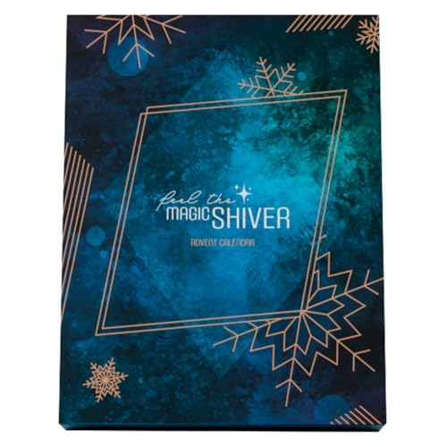 Magic Shiver Adventskalender - 24 Sex-Geschenke für Paare Frauen und Männer edler Weihnachts-Kalender mit Sex-Spielzeugen Blau