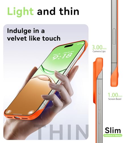 Coque iPhone 16e fine et mate pour un usage quotidien fluide