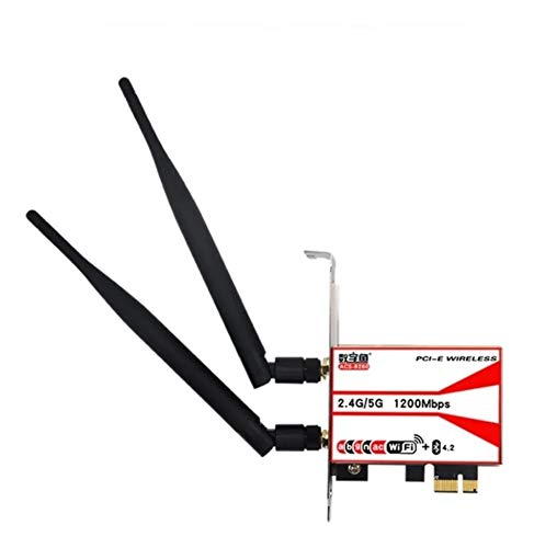 Rede Pcie Pci-e Wifi C/Bluetooth Qualcomm Dual Band 867mbps