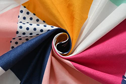 Image of KAWI Elastic Fitted Bedsheets Queen Size (60 inchx78 inchx8 inch Mattress Size) 250TC Premium Cotton Blend Sheet with2 Large Pillow Cover, All Around Elastic with overlock, Peach Color