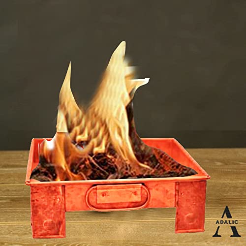 Image of Havan kund Pure Copper with Handle On Both Side, for Yagya Kund, Deepawali Pujan, Grah Puja,Birth, Marriage and Temples, Kund for Pooja and Yagya for Hindu Ritual (10 INCHES)