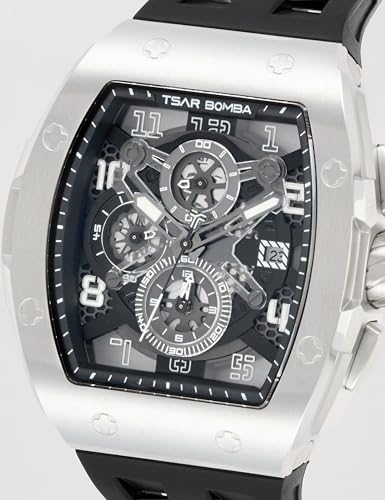 Image of TSAR BOMBA Mens Watch for Men Waterproof Men's Wrist Watches Gift for Men