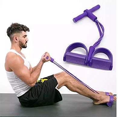 Rewind With Nature Portable Pilates Bar Resistance Band Therabar Toning Bar Two Piece Design Easy Carrying Perfect for Total Body Toning &Cardio Training Eco-Friendly Material