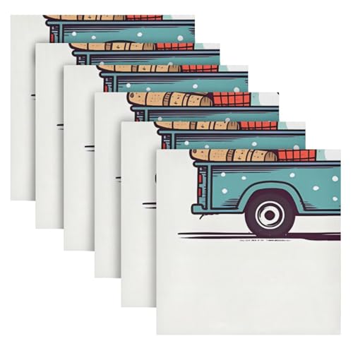 Servilletas de Tela Multicolor Pack 6 20x20 in miniatura 2