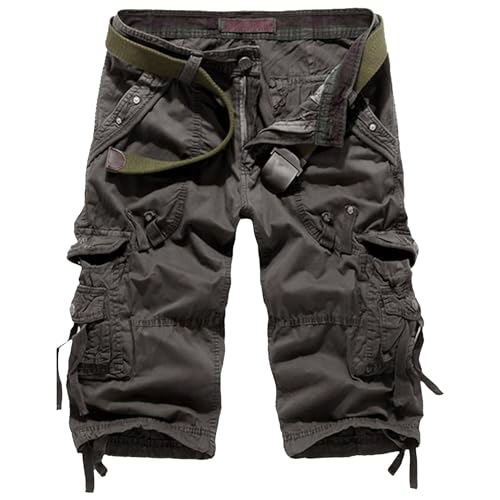 Pantalon capri cargo homme short tactique outdoor randonnée