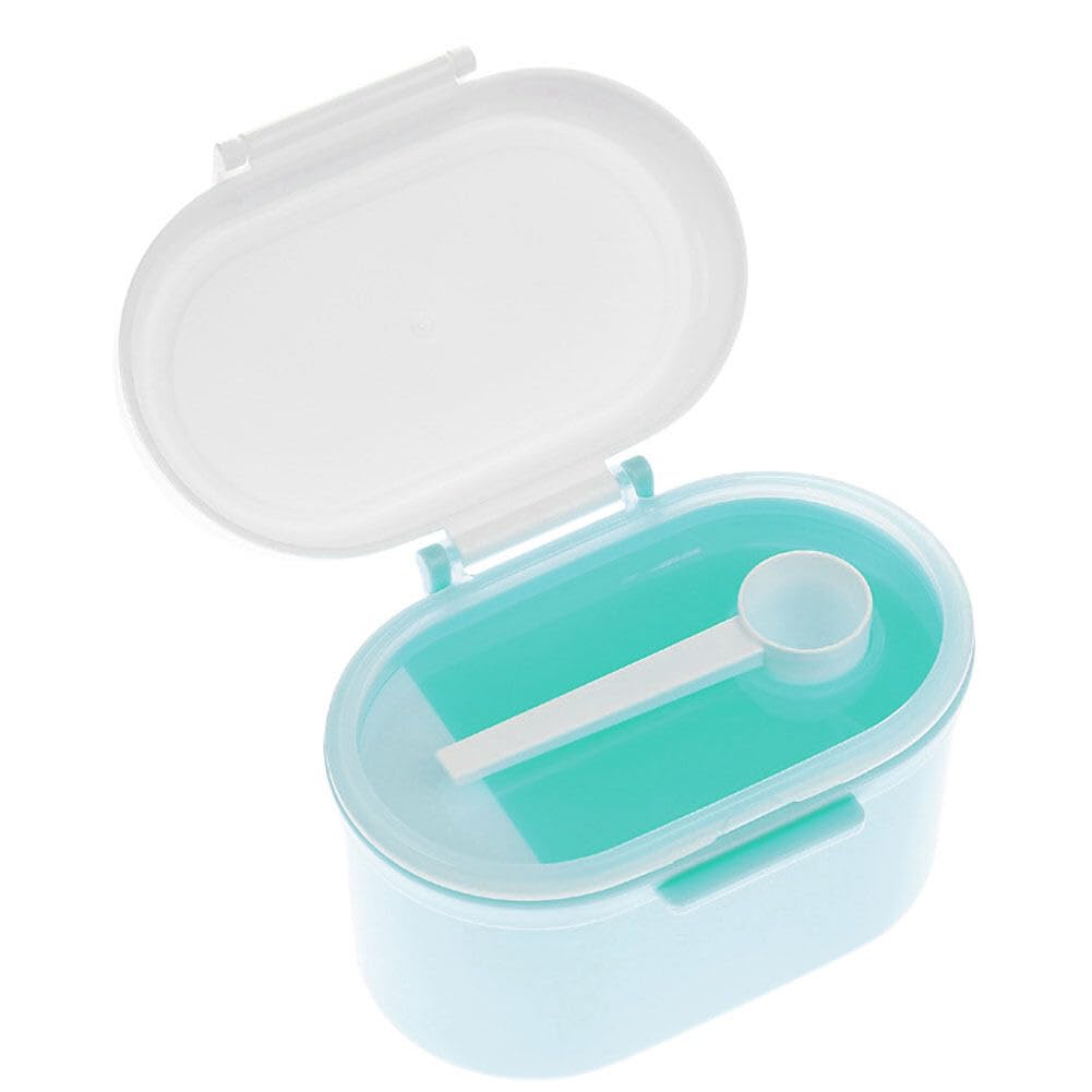 2 Contenitori Per Latte In Polvere - Porta Polvere Per Neonati Con Cucchiaio, Ermetici E Travel Size - Foto 10