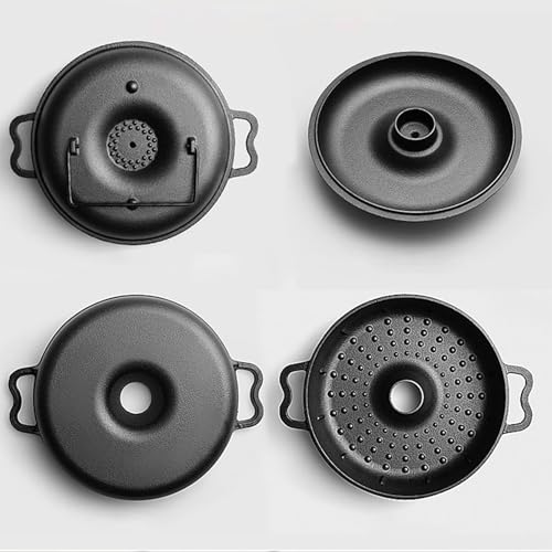 Baoqifong Bratpfanne - Süßkartoffel Aus Gusseisen Mit Clip Und Handschuhen | Koch,zur Zubereitung von Süßkartoffeln, Mais, Grillgemüse und Mahlzeiten in der Haushaltsküche 10 Baoqifong Bratpfanne - Süßkartoffel Aus Gusseisen Mit Clip Und Handschuhen | Koch,zur Zubereitung von Süßkartoffeln, Mais, Grillgemüse und Mahlzeiten in der Haushaltsküche