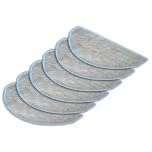 (6 Pièces) Serpillière de Remplacement pour iRobot Roomba Combo Essential Robot Vacuum & Mop Roomba 104/105 Combo/ Y0140 / Y0110 / Q011 / Q012 / Q052, Kit d'accessoires pour balais à Franges
