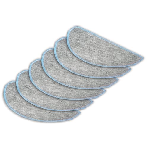 (6 Piezas) Y0110 Y0112 Mop Reemplazo Compatible con iRobot Roomba Vacuum 2 Robot Esencial, Aspirador De Robot Combinado y Trapeador, Y0140 Y0112 Y0110 Q011 Q0120, Roomba 105 Combo, Mop Padories Kit