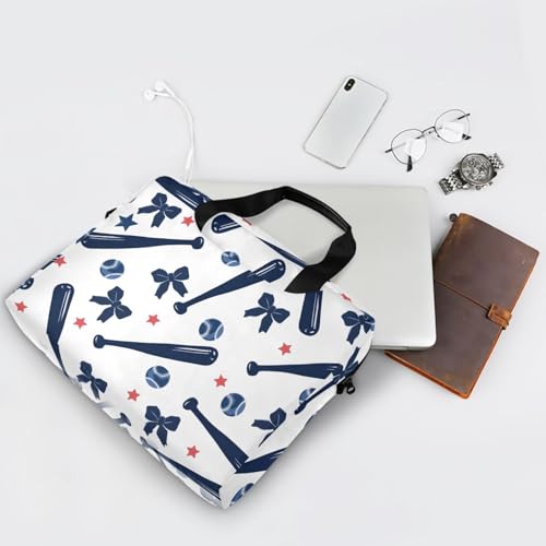 Funda para portátil ALAZA con diseño estrella y correa, 15.6 pulg miniatura 7