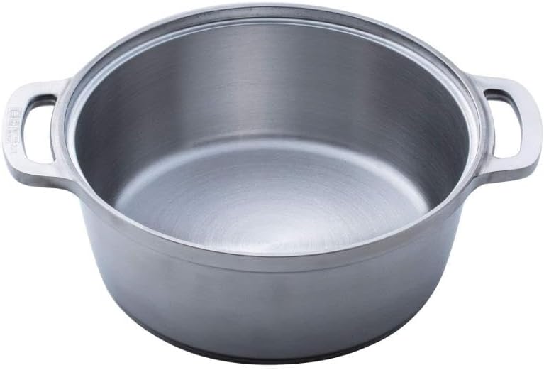 両手万能鍋 黒焼付 内寸22×22cm IH対応 21080 岩鋳 南部鉄器 両手万能