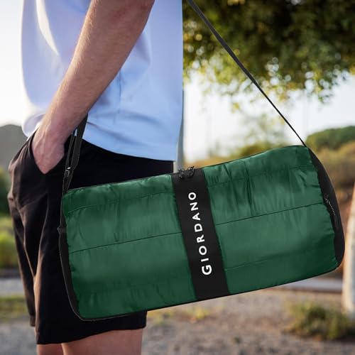 Image of Giordano Duffel Gym Bag : Your Ultimate Workout Companion | Duffle Bag for Travel | Compact,Stylish and Comfortable for Travelling |Suitable for Men and Women