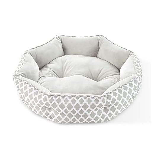 CatRomance Cama Gato y Perros Pequeños de Cálida 50cm de Diámetro, Sofá Cama para Mascotas Lavable con Suave Cojín Desmontable para Gatos Pequeño y Grandes, Perros Pequeños, 50x50x15 cm