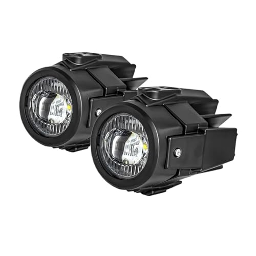 Luces auxiliares moto BMW K1600 focos antiniebla ajustables 40W